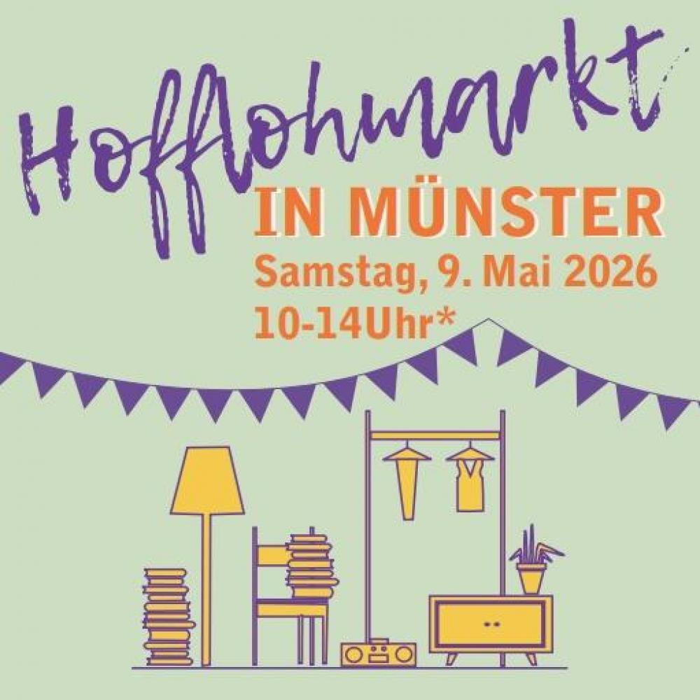 Bild zur Veranstaltung - Hof-Flohmarkt in Münster mit Kreativaktion
