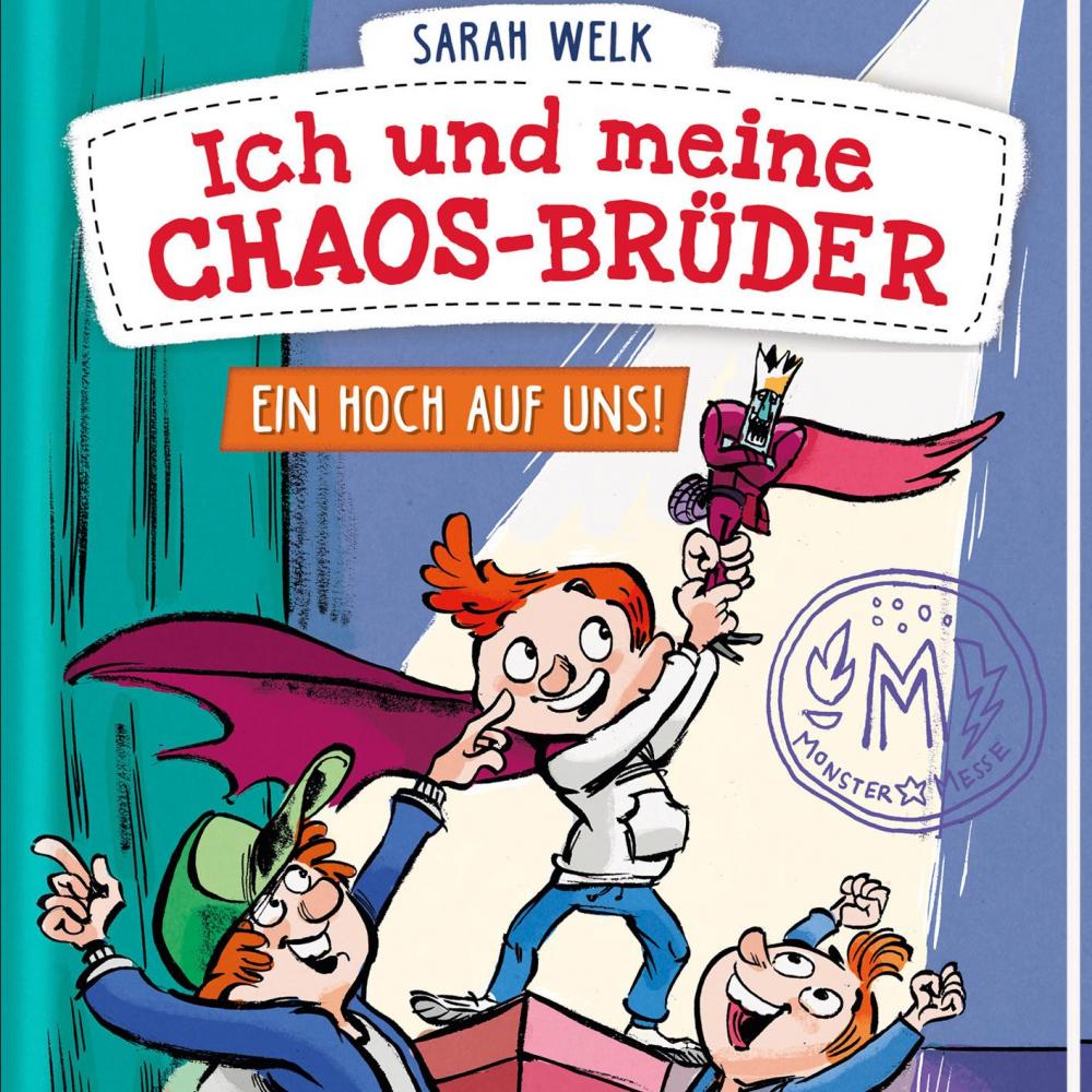 Bild zur Veranstaltung - Sarah Welk liest: Ich und meine Chaos-Brüder – Ein Hoch auf uns!
