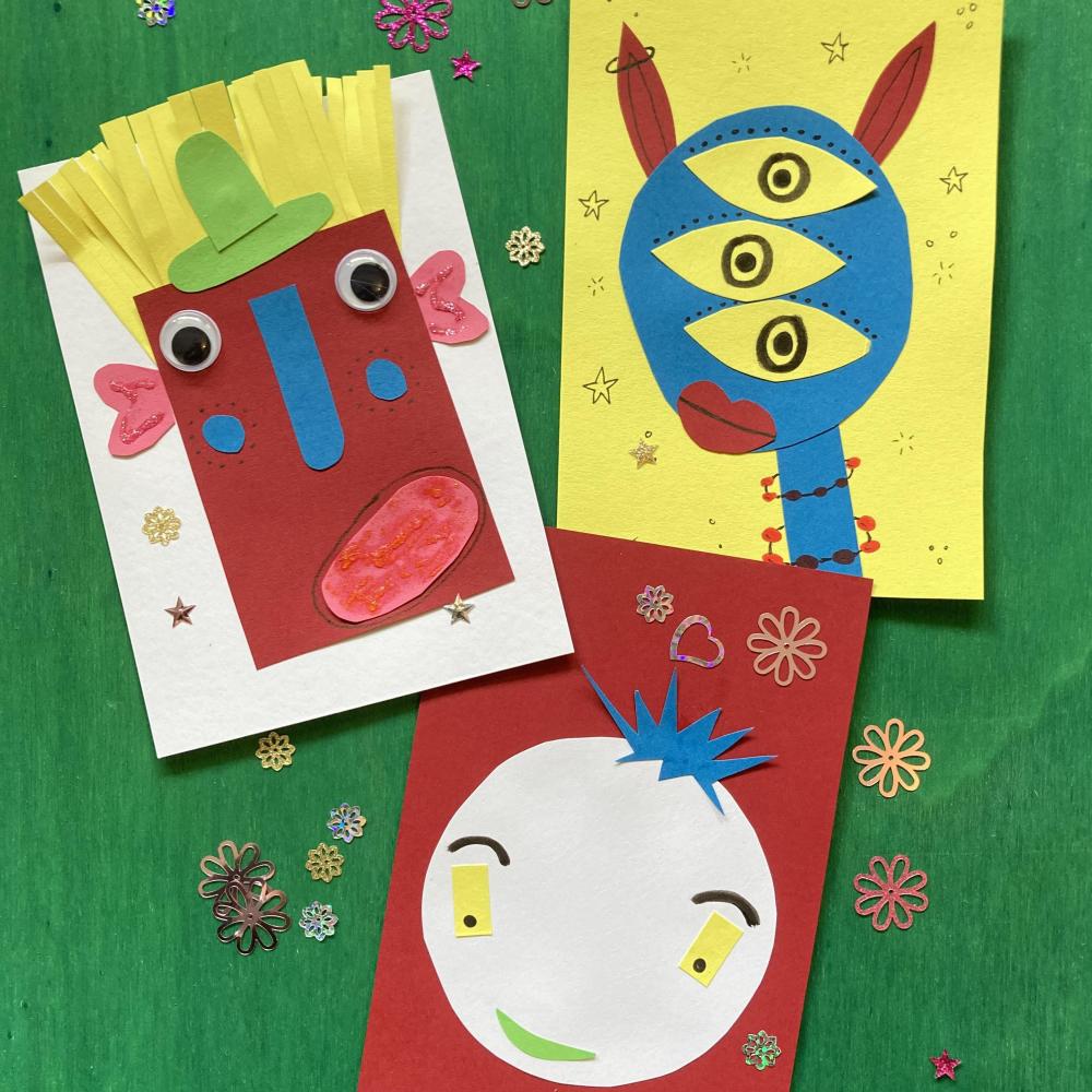 Bild zur Veranstaltung - Köpfe voller Ideen - KinderKunstTour "Das crazy"