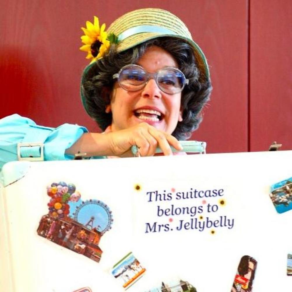 Bild zur Veranstaltung - Marla Levenstein spielt: Mrs Jellybelly goes to the seaside