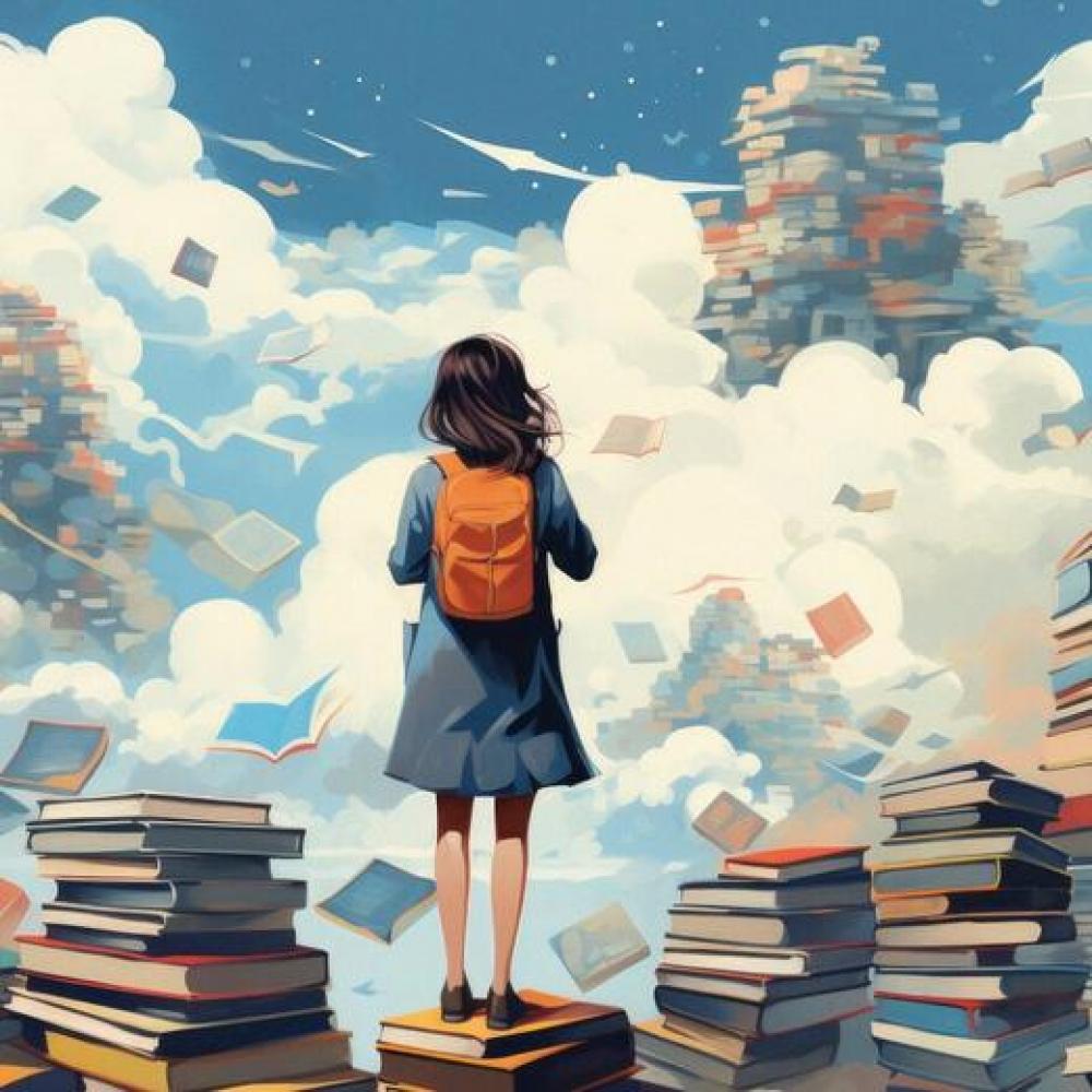 Bild zur Veranstaltung - Ausstellung zu <i>Gestalte deine Traumbibliothek</i>