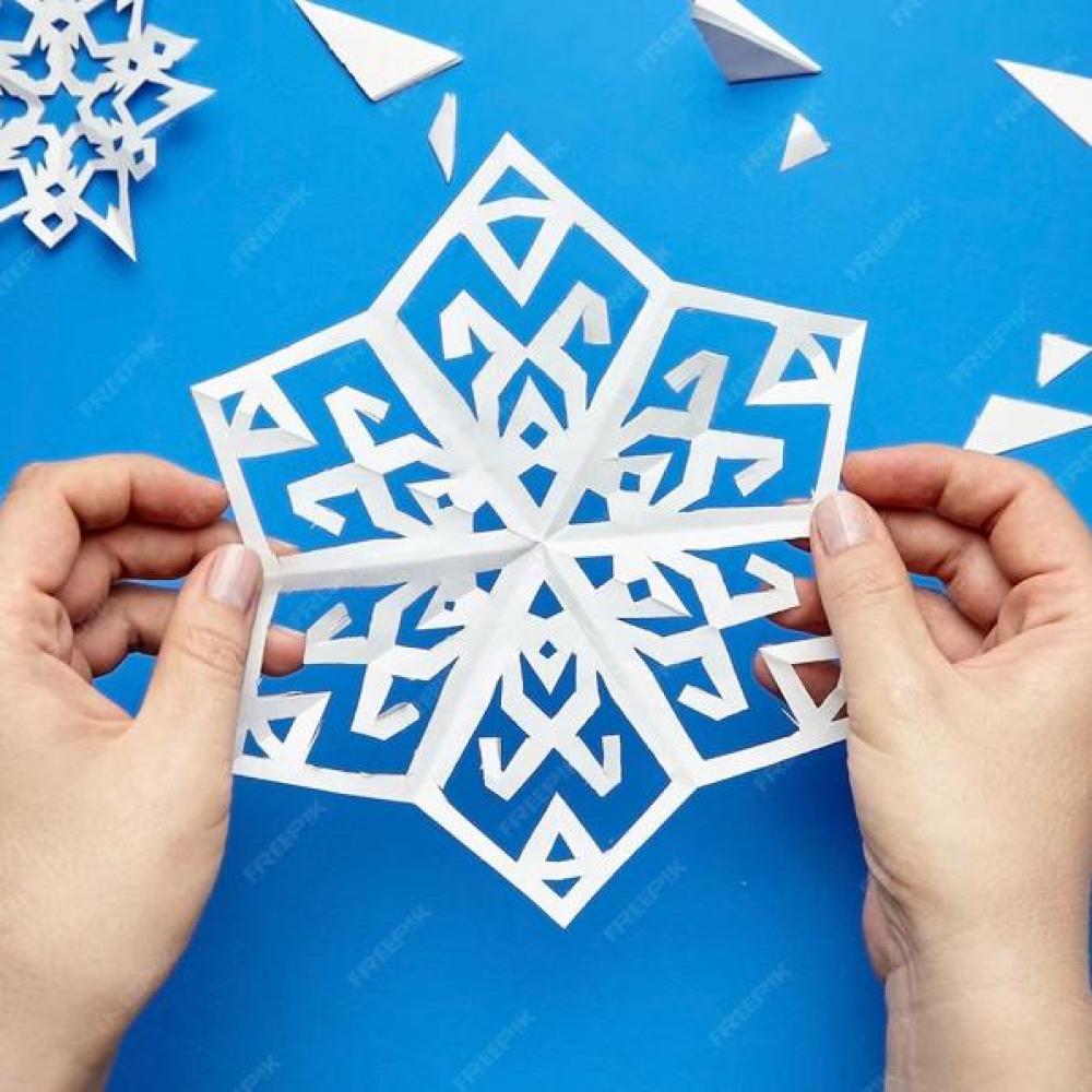 Bild zur Veranstaltung - Schneeflocken in der Bibliothek