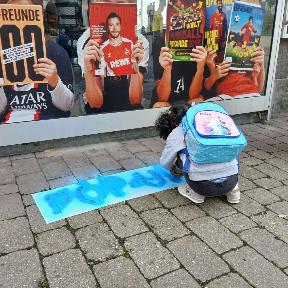 Bild zur Veranstaltung - Spielen vor der Bibliothek
