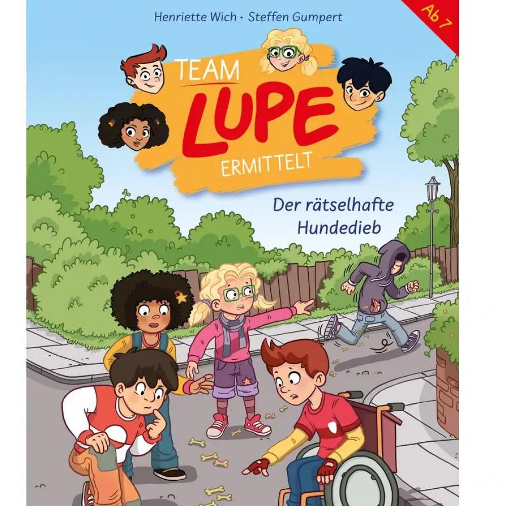 Bild zur Veranstaltung - Team Lupe ermittelt: Der rätselhafte Hundedieb von Henriette Wich und Steffen Gumpert