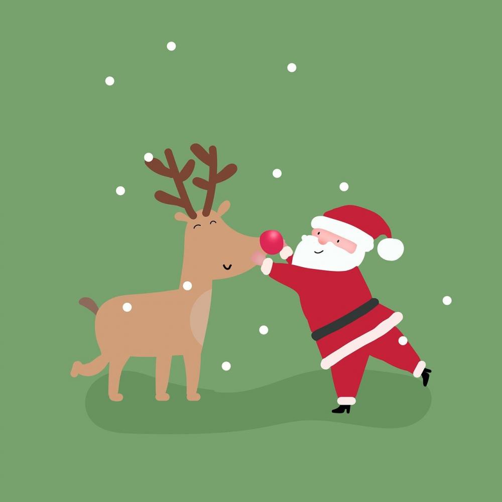 Bild zur Veranstaltung - Weihnachtsmann-Suche im Bücherbus