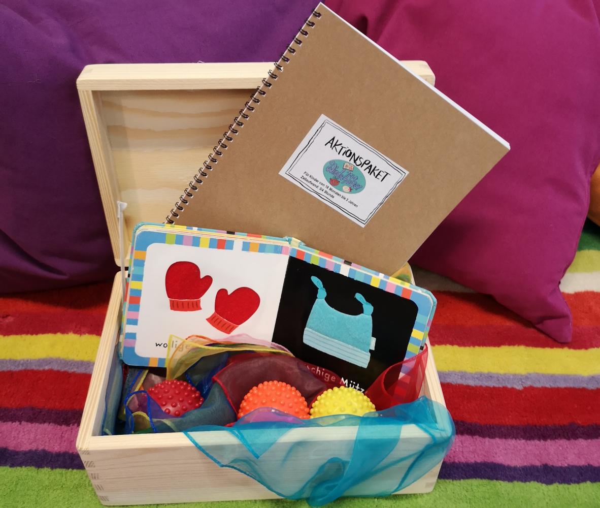 Bild zur Veranstaltung - Windelflitzer zwischen Büchern: Fühlen - Hören - Farben