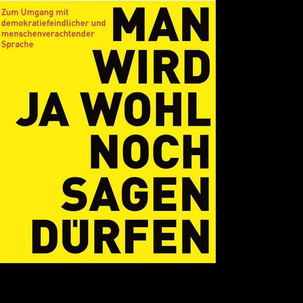 Bild zur Veranstaltung - Zum Umgang mit menschenverachtender und demokratiefeindlicher Sprache