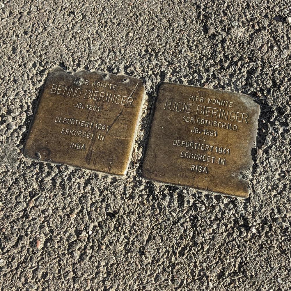Bild zur Veranstaltung - Stolpersteine für Elsa und Max Sontheimer