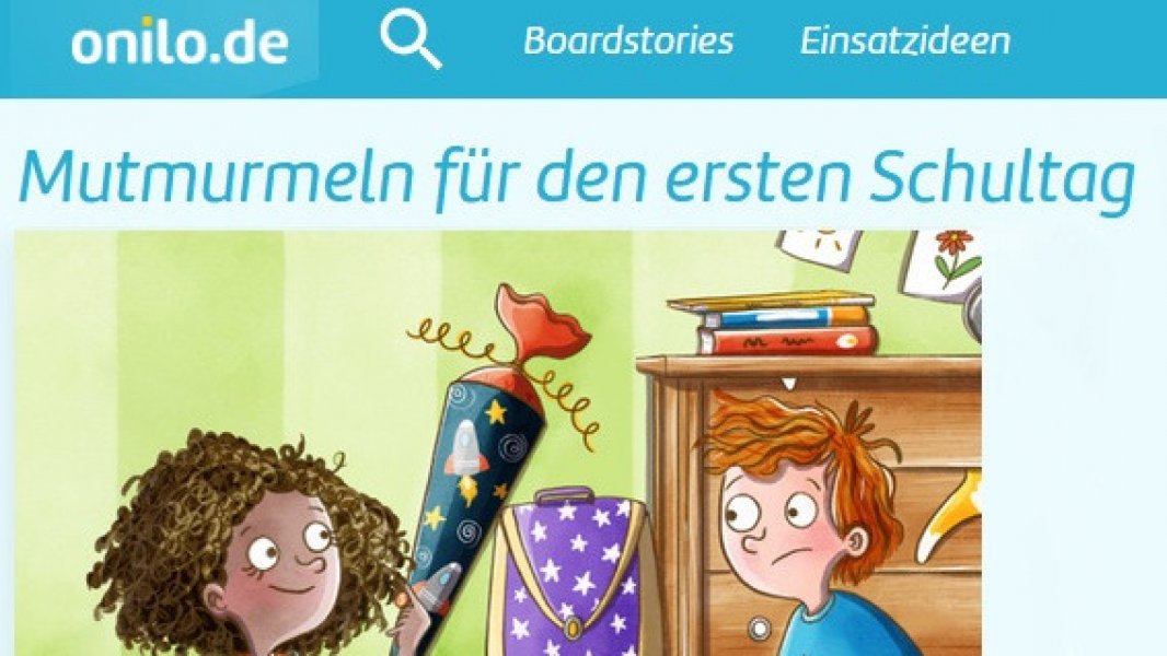 Mutmurmeln für den ersten Schultag