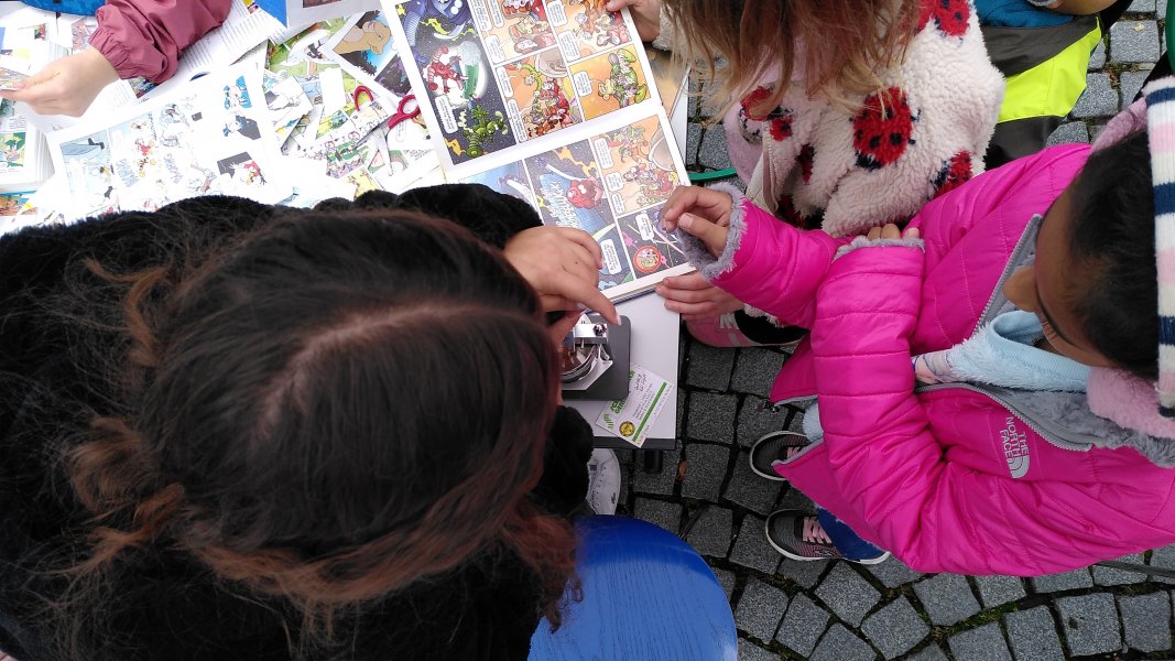 Stadtteilfest Veielbrunnen-NeckarPark 2025: Comic-Buttons und mehr…