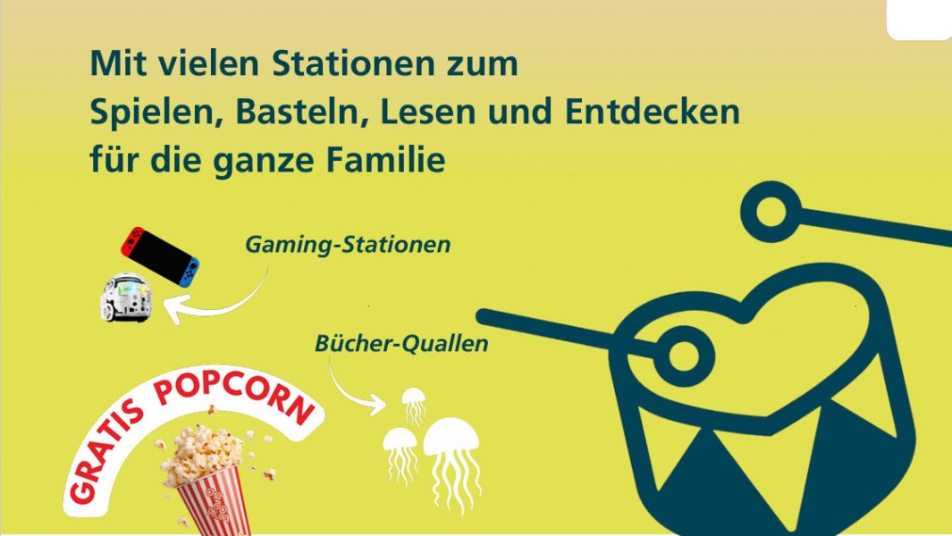 Familiensamstag Lesen mit allen Sinnen - im Buch und im Spiel