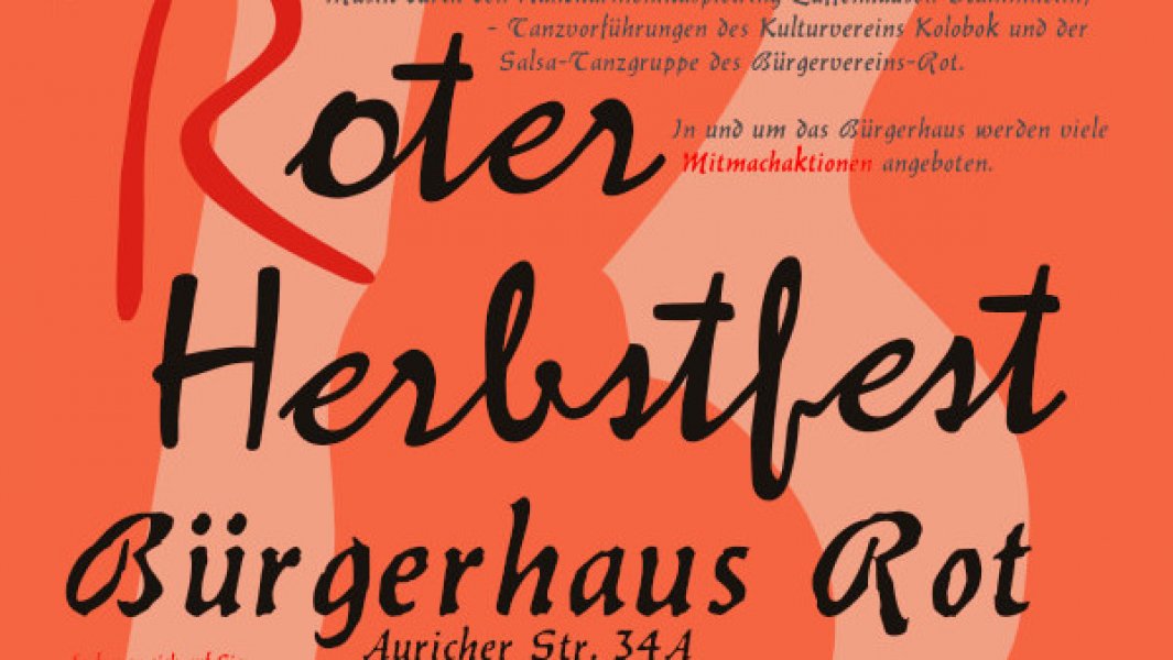 Roter Herbstfest