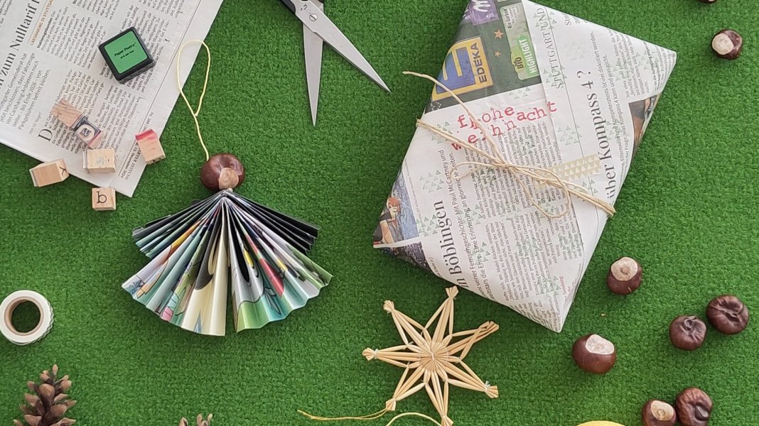 Lesen und Basteln in der Weihnachtszeit