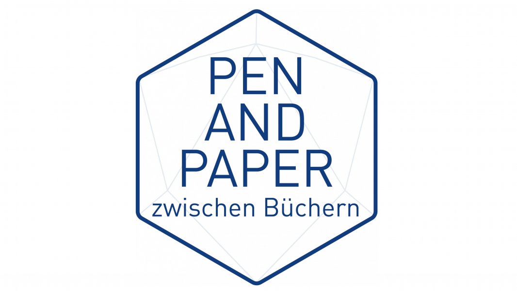 Pen &amp; Paper zwischen Büchern