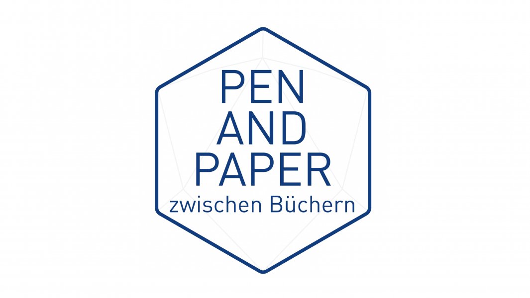 Pen&amp;Paper zwischen Büchern