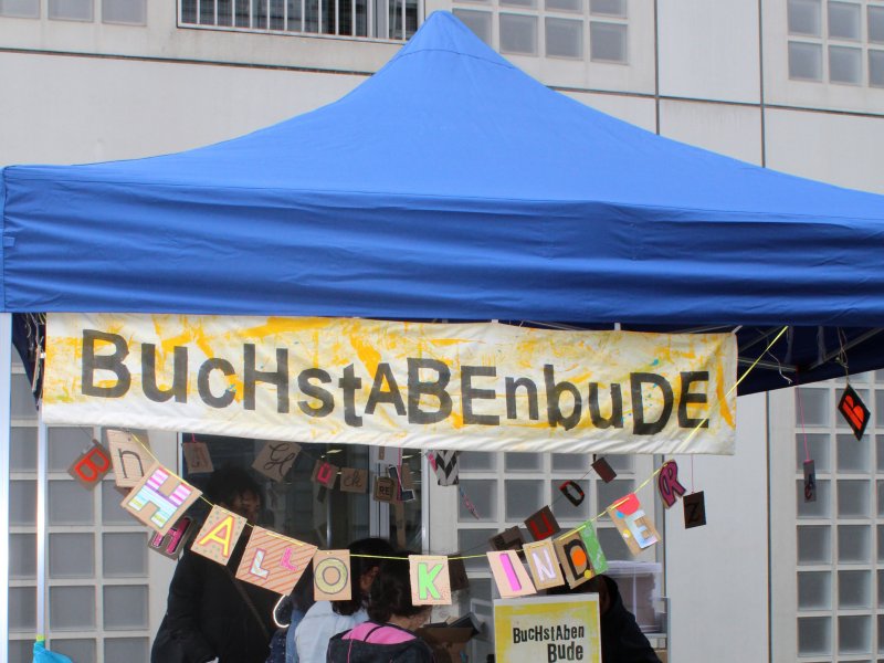 B wie Buchstabenbude der Buchkinder Stuttgart