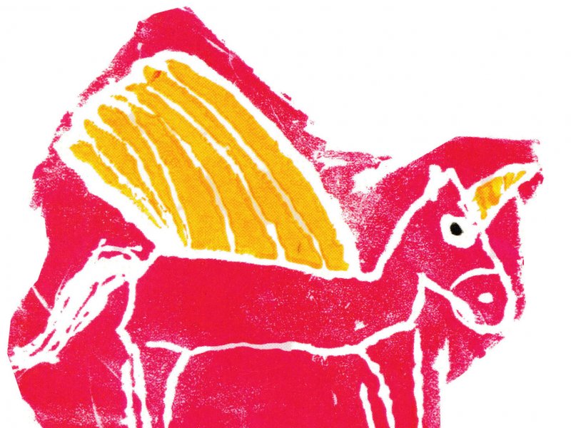 E wie Einhornkinder-Druckwerkstatt