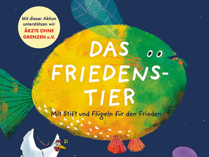 Das Friedenstier - Mit Stift und Flügeln für den Frieden