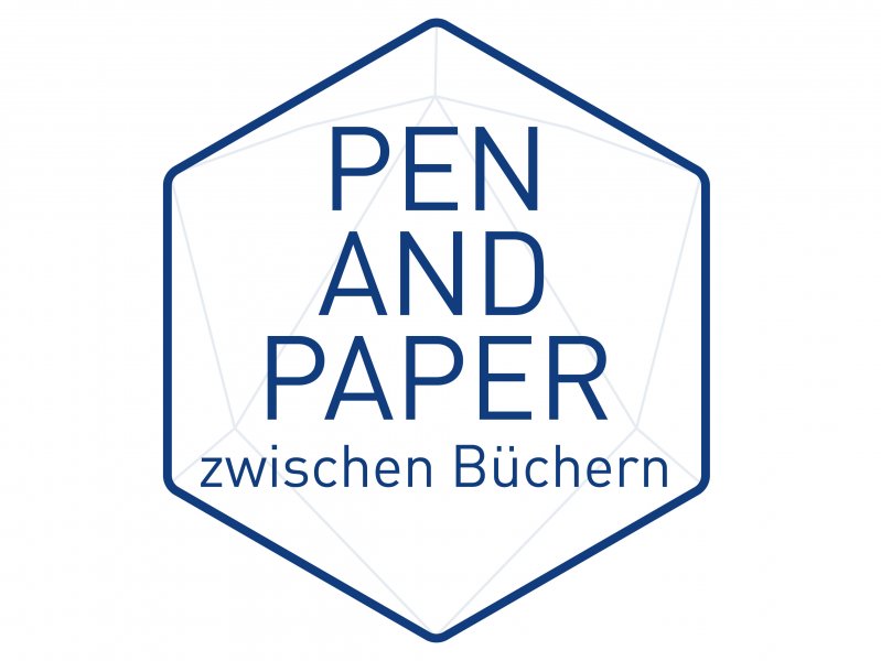Pen &amp; Paper zwischen Büchern