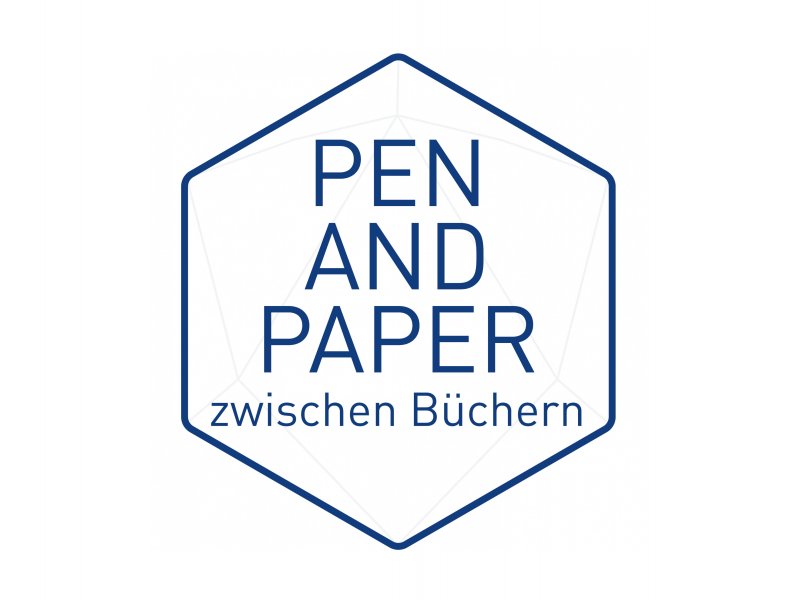 Pen &amp; Paper zwischen Büchern