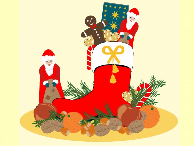 Nikolausfeier in der Heidelbeere