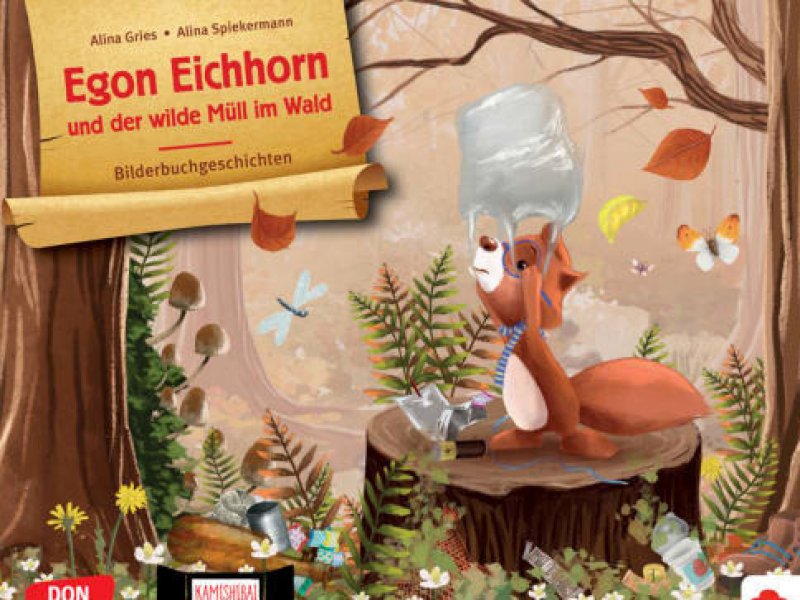 Egon Eichhorn und der wilde Müll im Wald