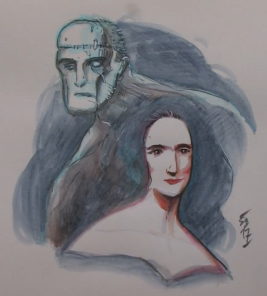 Fantastik - gelesen - gezeichnet: Frankenstein von Mary Shelley